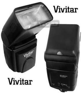 Vivitar Flash FOR OLYMPUS E 500 E 510 E 520 E 30 E 3  