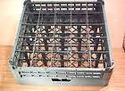 Used Vollrath 25 GLASS DISHWASHER RACK, 3.5x3.5x6H  