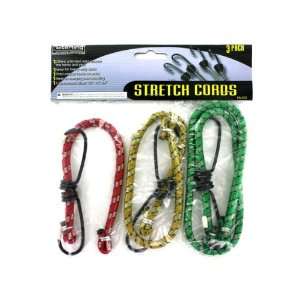  Assorted size stretch cords   Pack of 96