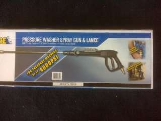 Pressure Washer Spray Gun 4000 PSI W/4 Tips And Holder 777897143423 