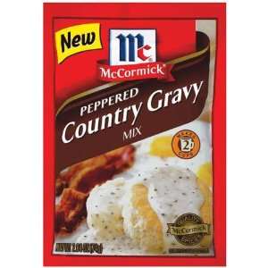 McCormick Peppered Country Gravy Mix   10 Pack  Grocery 
