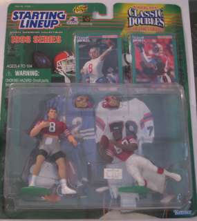 1998 Starting Lineup Classic Doubles Steve Young Jerry Rice Action 