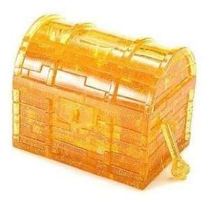    Treasure Box Gold 3D Jigsaw Crystal Puzzle Gift Ideas Toys & Games