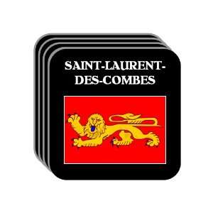 Aquitaine   SAINT LAURENT DES COMBES Set of 4 Mini Mousepad Coasters