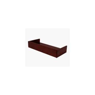  Wave Cube End Shelf with Gussetin Shaker Maple with Satin 