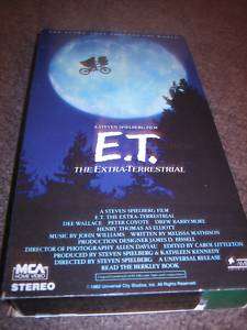 The Extra terrestrial The Movie VHS Tape ~ 80s  
