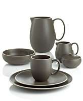 Vera Wang Wedgwood Dinnerware, Naturals Graphite Collection