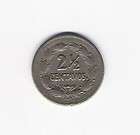 Ecuador 1937   20 Centavos Nickel Coin  