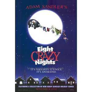 Adam Sandlers Eight Crazy Nights Movie Poster (27 x 40 Inches   69cm 
