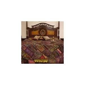  Akbar Tapestry Luxury Bedspread   Multicolor