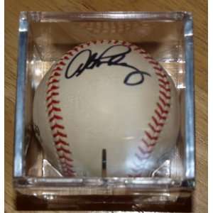 Alex Rodriguez Autographed Baseball Signed Yankees Rangers 500 600 Hr