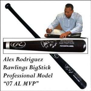 Alex Rodriguez Autographed Rawling BigStick Professional Model 