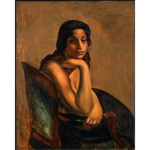 Hand Made Oil Reproduction   André Derain   32 x 40 inches   Woman in 