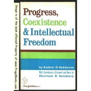   , Coexistance & Intellectual Freedom Andrei D. Sakharov Books