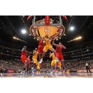   Bulls v Los Angeles Lakers Derek Fisher by Andrew Bernstein, 48x72