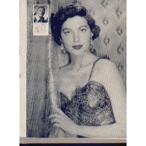 AVA GARDNER   Ava Gardner gets the light treatment from M G Ms Eric 