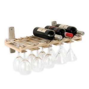  Wine and Stemware Rack (Natural) (8H x 21W x 10D)