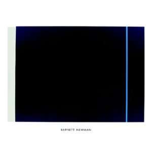  Mitternacht Blau by Barnett Newman, 47x40