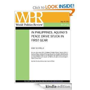 In Philippines, Aquinos Peace Drive Stuck in First Gear (World 