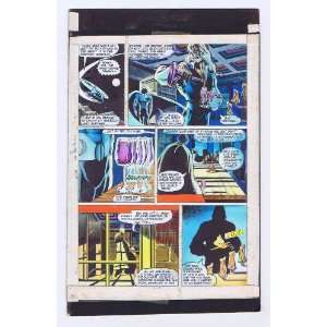   Moon Knight Color Proof Bill Sienkiewicz 1980s Marvel 