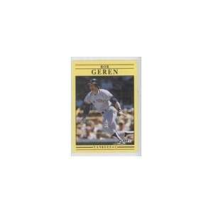  1991 Fleer #663   Bob Geren Sports Collectibles