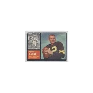  1962 Topps #127   Bobby Layne Sports Collectibles