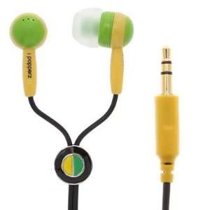  green/ yellow/ black ear bud Electronics