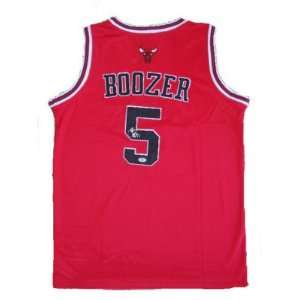 Carlos Boozer Autographed Uniform   Authentic   Autographed NBA 