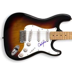 Carly Simon Autographed Signed Guitar & Proof
