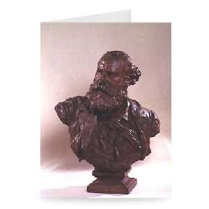  Bust of Charles Gounod (1818 93) c.1874   Greeting Card 