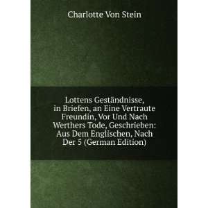   Englischen, Nach Der 5 (German Edition) Charlotte Von Stein Books
