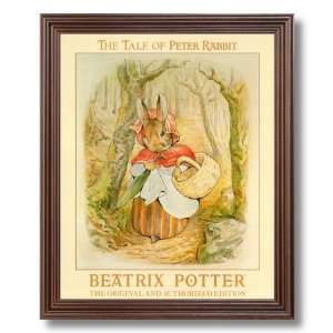  Framed Cherry Beatrix Potter Peter Rabbit Kids Room Animal 