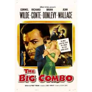  The Big Combo Poster 27x40 Cornel Wilde Richard Conte Jean 