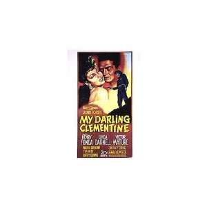  My Darling Clementine Movie Poster, 11 x 17 (1946)