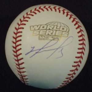 David Ortiz Autographed Baseball   2004 World Series   Autographed 