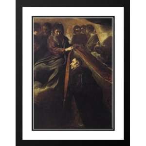 Velazquez, Diego Rodriguez de Silva 19x24 Framed and Double Matted St 