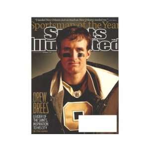    Saints Sports Illustrated 12/6/10 Drew Brees