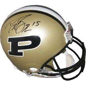 Drew Brees signed Purdue Boilermakers Authentic Helmet  Brees Hologram 
