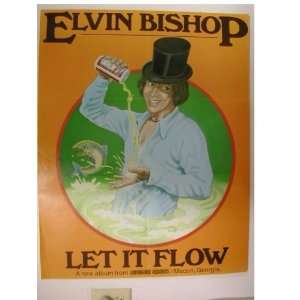 Elvin Bishop Poster Let It Flow