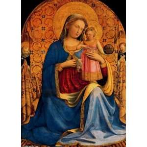 FRAMED oil paintings   Fra Angelico   24 x 34 inches   Madonna and 