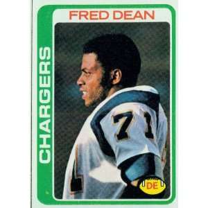  1978 Topps #217 Fred Dean RC   San Diego Chargers (RC 