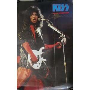Gene Simmons Kiss Autographed Signed Poster COA