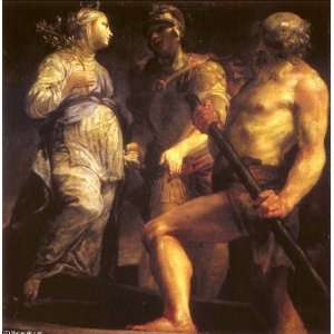  FRAMED oil paintings   Giuseppe Maria Crespi   24 x 24 