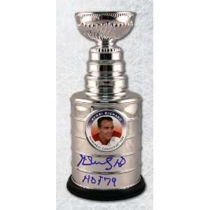 Henri Richard Montreal Canadiens Autographed/Hand Signed 6 Stanley 