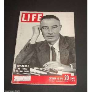  LIFE Magazine   October 10, 1949 Henry R. Luce Books