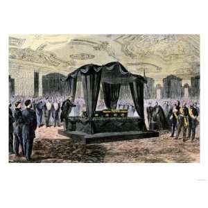 Henry Ward Beecher Delivering the Lincoln Funeral Oration in the White 