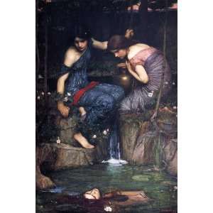  FRAMED oil paintings   John William Waterhouse   24 x 36 