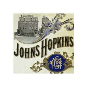  Johns Hopkins Brand Cigar Box Label Giclee Poster Print 
