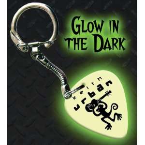 Keith Urban Glow In The Dark Premium Guitar Pick Keyring