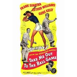   to the Ball Game Poster 27x40 Frank Sinatra Gene Kelly Esther Williams
